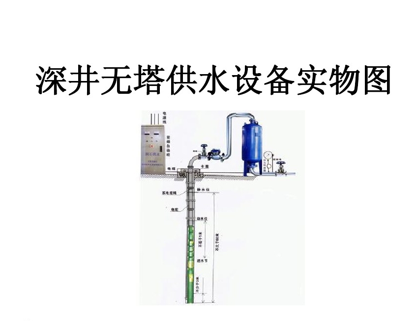 铜仁思南县井泵无塔式供水设备